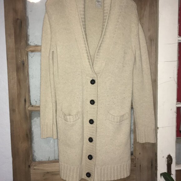 Gap Vintage Ski Lodge 100% Lambs Wool Sweater - Picture 1 of 6
